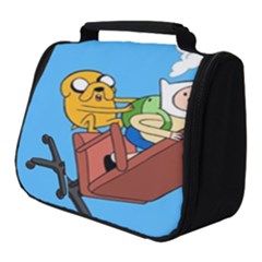 Cartoon Adventure Time Jake And Finn Full Print Travel Pouch (small) by Sarkoni