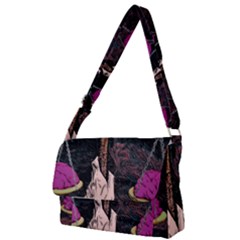 Jujutsu Kaisen Heart Design Heart Psychedelic Anime Hands Full Print Messenger Bag (s) by Sarkoni
