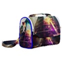 Tropical Forest Jungle Ar Colorful Midjourney Spectrum Trippy Psychedelic Nature Trees Pyramid Satchel Shoulder Bag View2