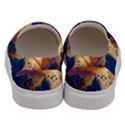 Digital Art Fantasy Impressionism Painting Ship Boat Psychedelic Peacock Mushroom Flamingos Hipwreck Men s Canvas Slip Ons View4