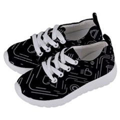 Coffee Background Kids  Lightweight Sports Shoes by Bedest