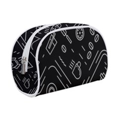 Coffee Background Make Up Case (small) by Bedest