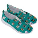 Different Type Vector Cartoon Dog Faces No Lace Lightweight Shoes View3