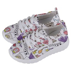 Fantasy Things Doodle Style Vector Illustration Kids  Lightweight Sports Shoes by Bedest
