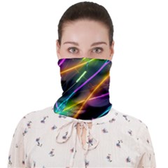 Vibrant Neon Dreams Face Covering Bandana (adult) by essentialimage
