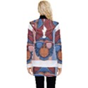 Gorilla Ape Zoo Mammal Usa Button Up Hooded Coat  View2