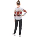 Santa Cookies Christmas Kids  Long Mesh T-Shirt View2
