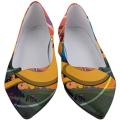 Finn And Jake Adventure Time Bmo Cartoon Women s Block Heels  by Bedest