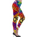 Crash Bang Adventure Time Art Boom Graffiti Lightweight Velour Leggings View4
