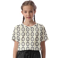 Sharp Circles Kids  Basic T-shirt by ConteMonfrey