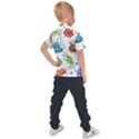 Dangerous Streptococcus Lactobacillus Staphylococcus Others Microbes Cartoon Style Vector Seamless P Kids  Polo T-Shirt View2