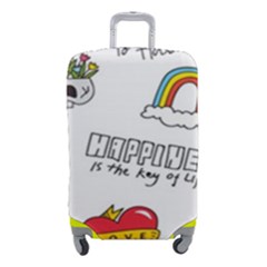 Abstract Fashion Background Suitable Fabric Printing Luggage Cover (small) by Apen