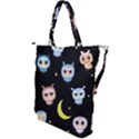 Cute Art Print Pattern Shoulder Tote Bag View2
