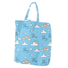Sky Pattern Giant Grocery Tote by Apen