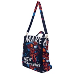 Make Devil Discovery  Crossbody Backpack by Saikumar