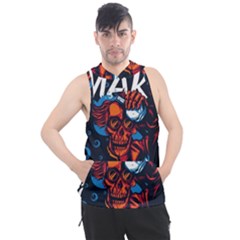 Make Devil Discovery  Men s Sleeveless Hoodie by Saikumar