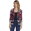 Make devil discovery  Women s One-Button 3/4 Sleeve Short Jacket View1