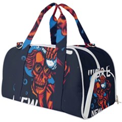 Make Devil Discovery  Burner Gym Duffel Bag by Saikumar