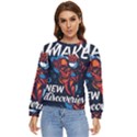 Make devil discovery  Women s Long Sleeve Raglan T-Shirt View1