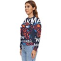 Make devil discovery  Women s Long Sleeve Raglan T-Shirt View2