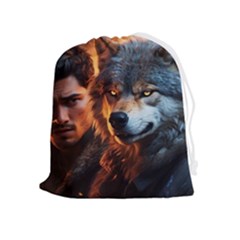 Be Dare For Everything Drawstring Pouch (xl) by Saikumar