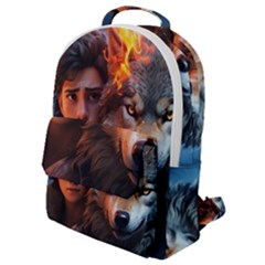 Be Fearless Flap Pocket Backpack (small) by Saikumar