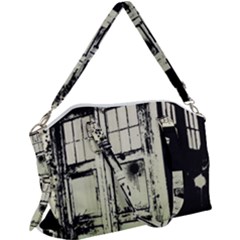 Doctor Who Tardis Canvas Crossbody Bag by Cendanart