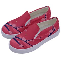 Illustration Minimal Minimalist Scenery Minimalist Japanese Art Kids  Canvas Slip Ons by Bedest