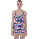 United States Of America Usa  Images Independence Day Tie Front Two Piece Tankini View1