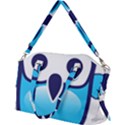 Owl Logo Clip Art Canvas Crossbody Bag View2