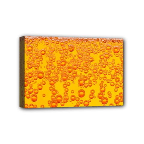 Beer Alcohol Drink Drinks Mini Canvas 6  X 4  (stretched) by Ket1n9
