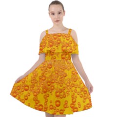 Beer Alcohol Drink Drinks Cut Out Shoulders Chiffon Dress by Ket1n9