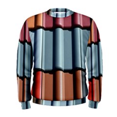 Shingle Roof Shingles Roofing Tile Men s Sweatshirt by Ket1n9