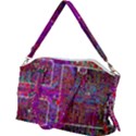 Technology Circuit Board Layout Pattern Canvas Crossbody Bag View2