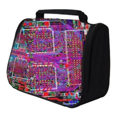 Technology Circuit Board Layout Pattern Full Print Travel Pouch (small) by Ket1n9