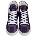 Cad Technology Circuit Board Layout Pattern Men s Hi-Top Skate Sneakers View1