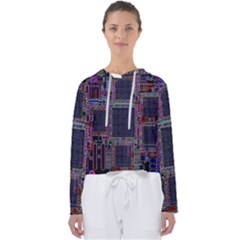Cad Technology Circuit Board Layout Pattern Women s Slouchy Sweat by Ket1n9