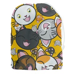 Cats Cute Kitty Kitties Kitten Drawstring Pouch (3xl) by Ket1n9