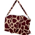 Animal Print Girraf Patterns Canvas Crossbody Bag View2