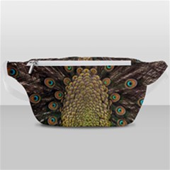 Peacock Feathers Wheel Plumage Waist Bag  by Ket1n9