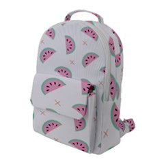 Watermelon Wallpapers  Creative Illustration And Patterns Flap Pocket Backpack (large) by Ket1n9