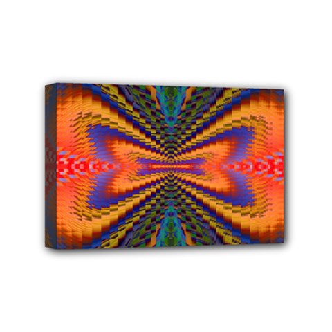 Fresh Watermelon Slices Texture Mini Canvas 6  X 4  (stretched) by Ket1n9
