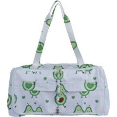 Cute Seamless Pattern With Avocado Lovers Multi Function Bag by Ket1n9