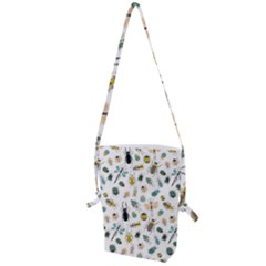 Insect Animal Pattern Folding Shoulder Bag by Ket1n9