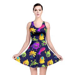 Space Patterns Reversible Skater Dress by Hannah976