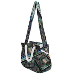 Computer Ram Tech - Rope Handles Shoulder Strap Bag by Hannah976