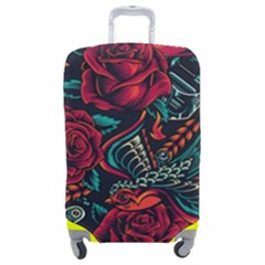 Vintage Flash Tattoos Designs Seamless Pattern Luggage Cover (medium) by Hannah976