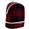 Black And Red Backgrounds Zip Bottom Backpack View2