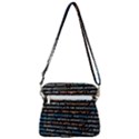 Close Up Code Coding Computer Zipper Messenger Bag View3