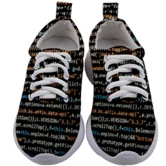 Close Up Code Coding Computer Kids Athletic Shoes by Hannah976